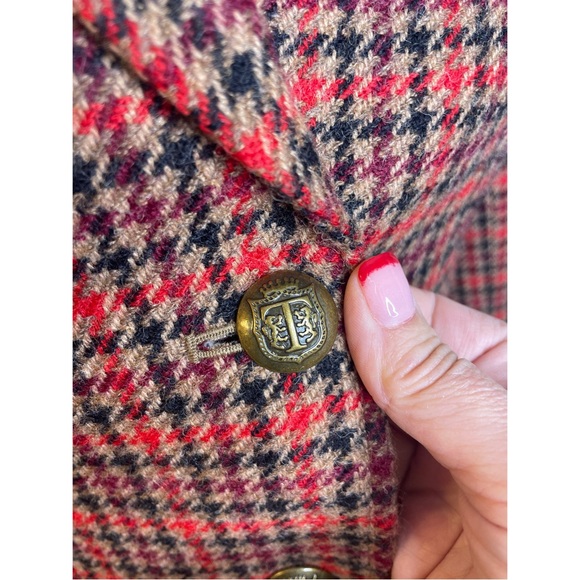 Talbots Houndstooth Blazer - Size 8P - Picture 4 of 12